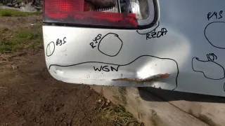  Крышка багажника (дверь 3-5) Renault Laguna 2 Арт e7702036, вид 8