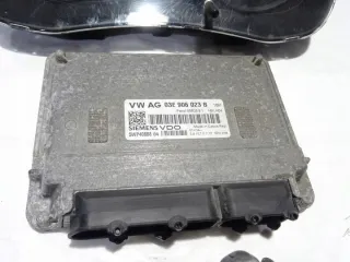 03E906023B 5WP40808 5J0920800B 4B0905851C Блок управления двигателем Skoda Fabia 2 Арт e7705136, вид 4