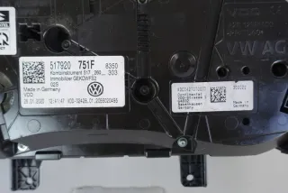 517920751F Щиток приборов (приборная панель) Volkswagen Golf 7 Арт e7748239, вид 5