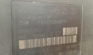 A2095452532 A203431081 A2034310812 Блок ABS Mercedes C W203 Арт e7749251, вид 5