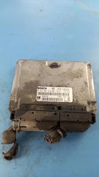0281001670 Блок управления двигателем Opel Astra G Арт e7811925, вид 1