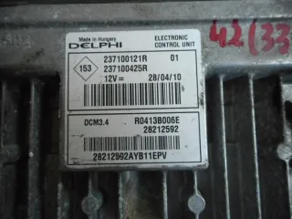 237100121R 28212592 237100425R Блок управления двигателем Renault Megane 3 Арт e7812402, вид 2