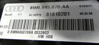 8W9945076 8W9945070 8W9945076AA 8W9945070AA Фонарь задний правый Audi A4 B9 Арт e7880631, вид 9