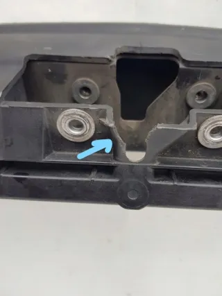7C0805588 Передняя панель крепления облицовки (телевизор) Volkswagen Crafter 2 Арт e7932058, вид 4