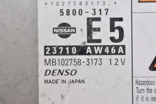 23710-AW46A MB102758-3173 Блок управления двигателем Nissan Primera 12 Арт e7935464, вид 2
