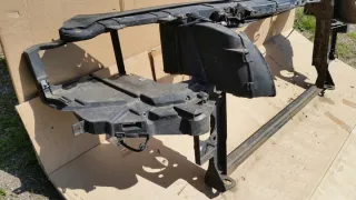 4E0805594C Передняя панель крепления облицовки (телевизор) Audi A8 D3 (S8) Арт e8012248, вид 5