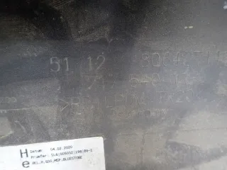 51128064711 2016-2020R 8064711 Бампер задний BMW 5 G30/G31 Арт e8014068, вид 7