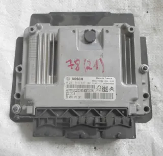 0281019817 9666729580 9805947380 Блок управления двигателем Peugeot Partner 2 Арт e8078776, вид 1
