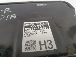 89661F4320 MB2768003960 89661-F4320 mb276800-3960 Блок управления двигателем Renault Clio 2 Арт e8078828, вид 2