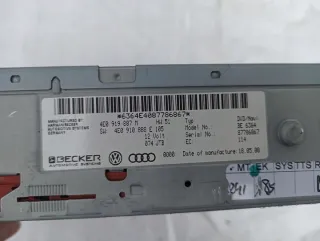 4E0919887M 4E0910888E Блок навигации Audi A6 C6 (S6,RS6) Арт e8087391, вид 5