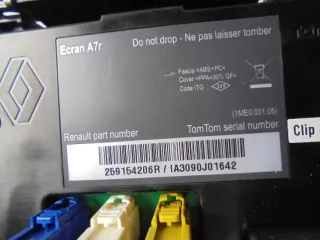 259154206R Блок навигации Renault Scenic 3 Арт e8105319, вид 6