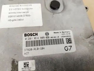 0281014809 37820-RL0-G04 Блок управления двигателем Honda Accord 8 Арт e8110213, вид 2