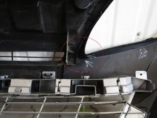 620100434R Бампер передний Renault Grand Scenic 3 Арт e8111271, вид 9