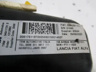 517511870 Подушка безопасности Fiat Bravo 2 Арт e8140417, вид 3