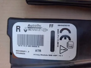 985H16834R 985H05592R Подушка безопасности Renault Clio 4 Арт e8152823, вид 3