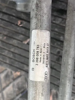 8E1955119B0Y 8E1955119 Механизм стеклоочистителя (трапеция дворников) Audi A4 B6 Арт e8155069, вид 3