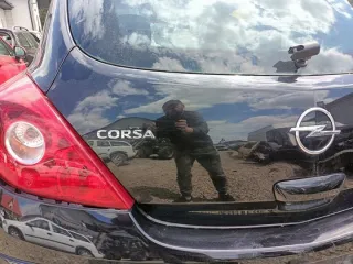  Крышка багажника (дверь 3-5) Opel Corsa D Арт e8206841, вид 6