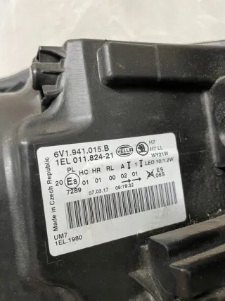 6V1941015B Фара левая Skoda Fabia 3 Арт e8274910, вид 6