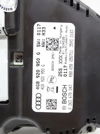 4G8920950G Щиток приборов (приборная панель) Audi A6 C7 (S6,RS6) Арт e8289670, вид 5