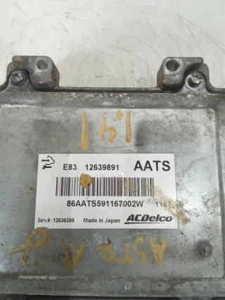 12639891 Блок управления двигателем Opel Astra J Арт e8299951, вид 2