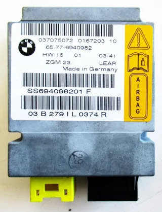 6940982 Блок AirBag BMW 7 E65/E66 Арт e8309964, вид 2