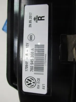 760945308A Фонарь задний правый Volkswagen Touareg 3 Арт e8324109, вид 5