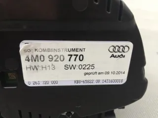 4M0920770 Щиток приборов (приборная панель) Audi Q7 4M Арт e8326590, вид 6