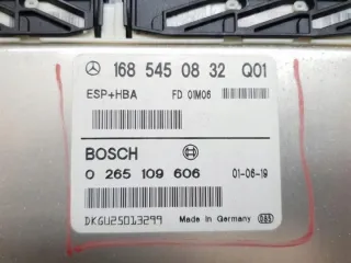 0265109606 1685450832 Блок комфорта Mercedes A W168 Арт e8331775, вид 3