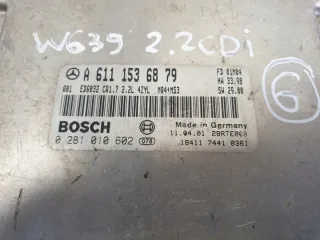 A6111536879 Блок управления двигателем Mercedes Vito W639 Арт e8339125, вид 2