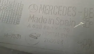 A638880XX70 Бампер передний Mercedes Vito W638 Арт e8339743, вид 13