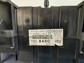 1P0920840C Щиток приборов (приборная панель) Seat Leon 2 Арт e8343038, вид 5