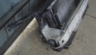  Передняя панель крепления облицовки (телевизор) Audi A4 B8 Арт e8376181, вид 6