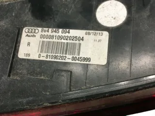8V4945094 13C1885U Фонарь задний правый Audi A3 8V Арт e8441254, вид 2