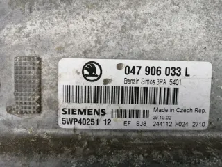 047906033L Блок управления двигателем Skoda Fabia 1 Арт e8474519, вид 4