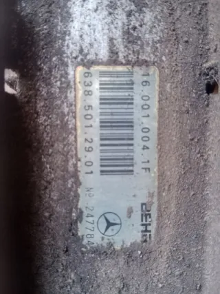 6385012901 Интеркулер Mercedes Vito W638 Арт e8530034, вид 4