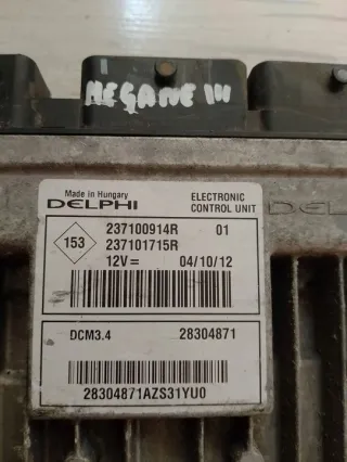 237100914R Блок управления двигателем Renault Megane 3 Арт e8533442, вид 2