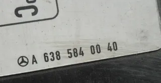 A6385840040 Передняя панель крепления облицовки (телевизор) Mercedes Vito W638 Арт e8556806, вид 6