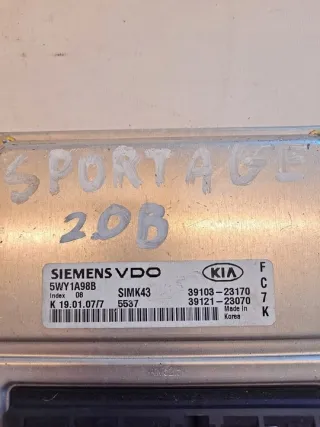 39103-23170 Блок управления двигателем Kia Sportage 2 Арт e8616494, вид 3