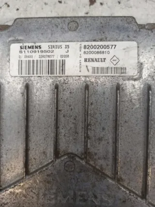 SIRIUS35 S110919502J 8200200577 Блок управления двигателем Renault Laguna 2 Арт e8616997, вид 9