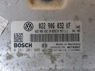 022906032KF 022906032GP 0261201805 Блок управления двигателем Volkswagen Golf 5 Арт e8622702, вид 2