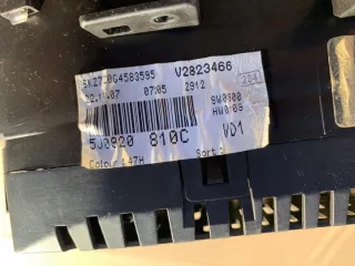 5J0920810C Щиток приборов (приборная панель) Skoda Fabia 2 Арт e8631586, вид 3