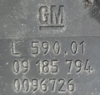 09185794 Фара противотуманная левая Opel Vectra C  Арт e8637556, вид 4