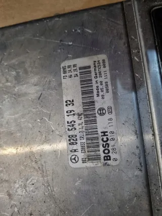 A0285451932 0281010118 Блок управления двигателем Mercedes A W168 Арт e8681024, вид 3