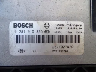 0281019889 237102747R Блок управления двигателем Renault Clio 4 Арт e8689740, вид 3