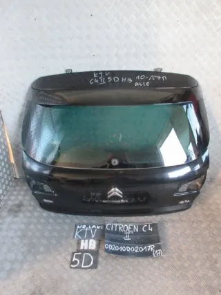  10-17r Крышка багажника (дверь 3-5) Citroen C4 2 Арт e8695572, вид 2