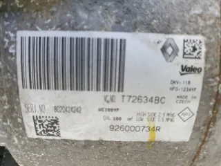 926000734R Компрессор кондиционера Renault Captur Арт e8722185, вид 2