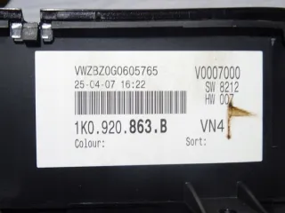 03G906021KK 1K0920863B 0281013228 1K0905851B 1K0953513A Блок управления двигателем Volkswagen Golf 5 Арт e8729837, вид 9