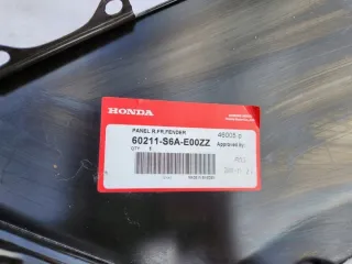 60261-S6A-E00ZZ Крыло переднее левое Honda Civic 7 Арт e8731417, вид 6