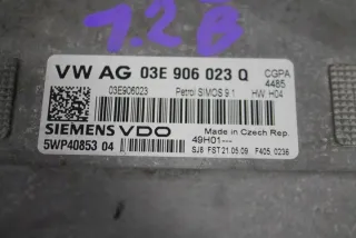 03E906023Q Блок управления двигателем Skoda Fabia 2 Арт e8737500, вид 2