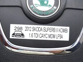 1Z0880201AH Подушка безопасности Skoda Superb 2 Арт e8739744, вид 6